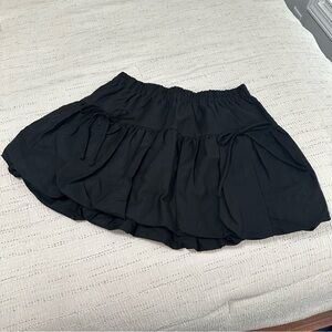 No Boundaries Elegant Black Circle Skirt